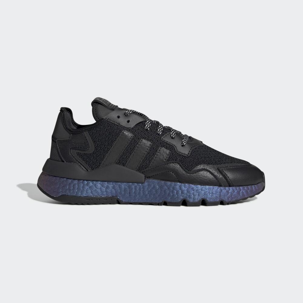 Originals Adidas Nite Jogger Barbati Romania - Negrii/Gri Inchis FV3615